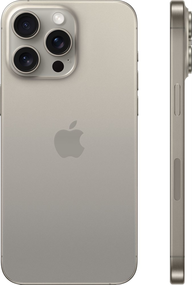 Купить Apple iPhone 15 Pro 128 ГБ, Natural Titanium (Натуральный