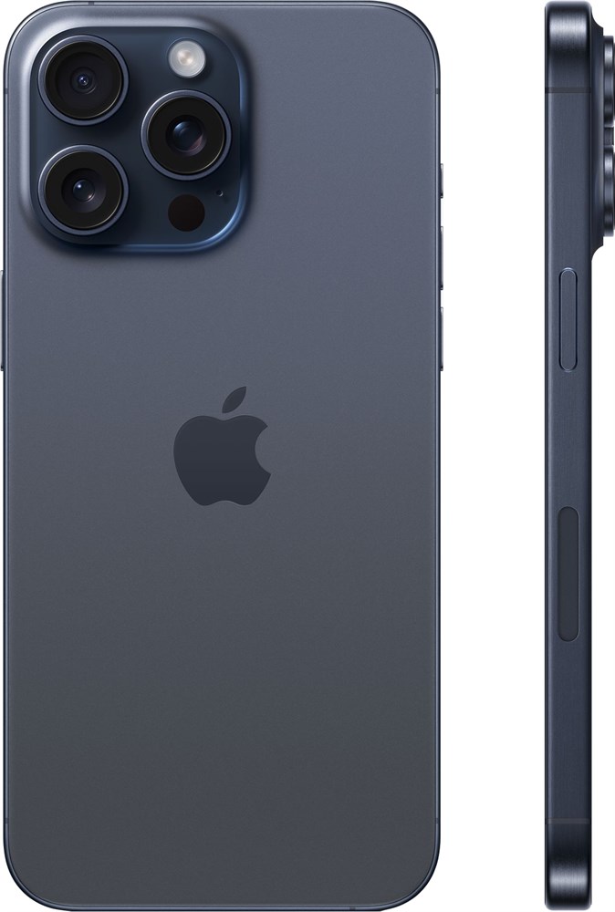 Купить Apple iPhone 15 Pro Max 256 ГБ, Blue Titanium (Синий Титан