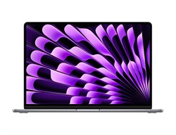 MacBook Air 15 2023, M2 (8c CPU, 10c GPU) RAM 24 ГБ, SSD 512 ГБ, Space gray (Серый космос), английская раскладка (KB-US), Z18L00169, Z18N 35W 2802 - фото 50927