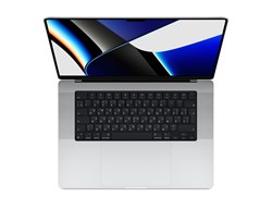 MacBook Pro 16.2 2021 M1 Pro(10c CPU, 16c GPU) 32GB 1TB Apple graphics 16-core, macOS, русская раcкладка (KB-RU), Silver (Серебристый) Z14Z00079 - фото 52081
