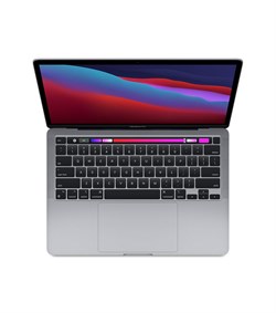MacBook Pro 13.3 2020 M1(8c CPU, 8c GPU) 16GB 512GB Apple graphics 8-core, macOS, английская раскладка (KB-US), Space gray (Серый космос) Z11B000EM | - фото 53127
