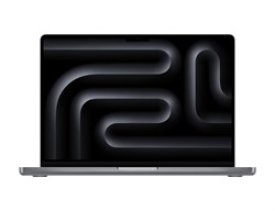 MacBook Pro 14 2023, M3 (8c CPU, 10c GPU) RAM 8 ГБ, SSD 512 ГБ, Space gray (Серый космос) русская раскладка (KB-RS) MTL73RU, Z1C8, Z1C9 MTL73RU - фото 53757