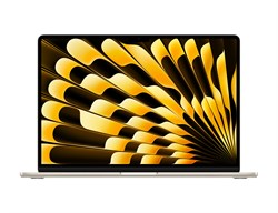 MacBook Air 15.3 2024 M3(8c CPU, 10c GPU) RAM 16ГБ, SSD 512ГБ, Starlight (Сияющая звезда), русская раскладка (KB-RS), MXD33RU, Z1BT000MA, Z1BU 35W - фото 55079
