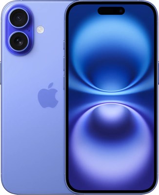 iPhone 16 256 ГБ, Ультрамариновый (Ultramarine), nano Sim + eSim 4546 - фото 69445