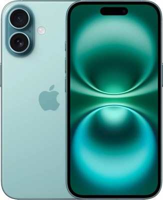 iPhone 16 256 ГБ, Бирюзовый (Teal), nano Sim + eSim 4549 - фото 69457