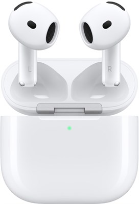 Беспроводные наушники AirPods 4, (2024), Белый, с адаптивным шумоподавлением 4716 - фото 69913