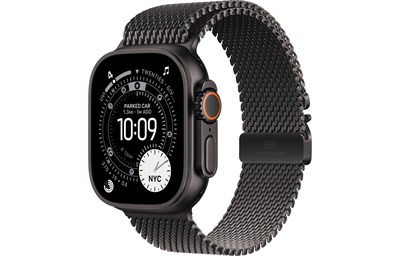 Watch Ultra 3, 49 мм, корпус в цвете черный титан, Black Titanium Milanese Loop ремешок - S (130-160 мм) 14581