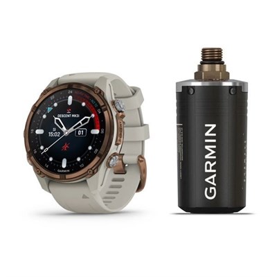 Garmin Descent MK3i 43 мм Bronze Titanium с PVD-покрытием, French Gray Silicon Band трансивер Descent T2 15432
