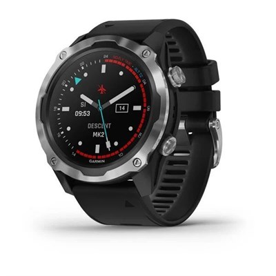 Garmin Descent MK2 Steel watch с Black Band 15440