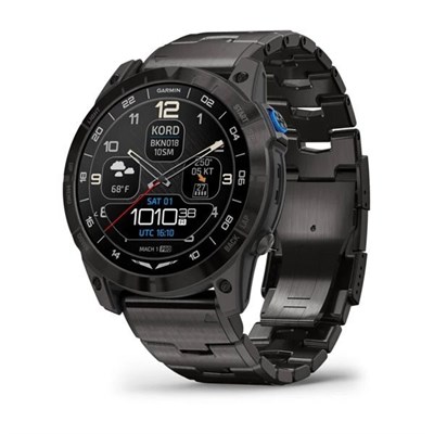 Умные авиационные часы Garmin 51мм D2™ Mach 1 Pro с Titanium Band 15462