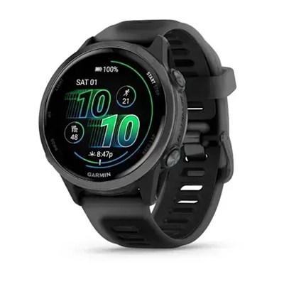 Умные часы Garmin 42мм Forerunner 570 Slate/Gray Aluminum, Black Band 15471