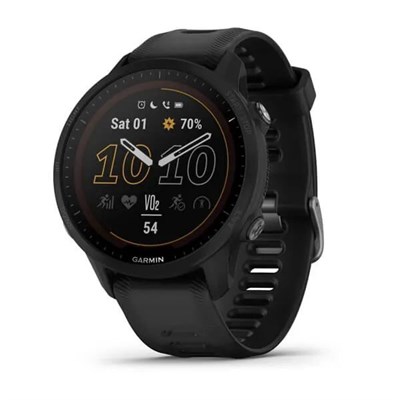 Умные часы Garmin 46,5 мм Forerunner 955 Solar с Black Band 15475