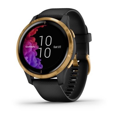 Garmin Venu 2 Black, Gold Bezel 15524