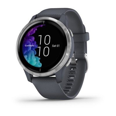 Garmin Venu Blue Granite, Silver Bezel 15525