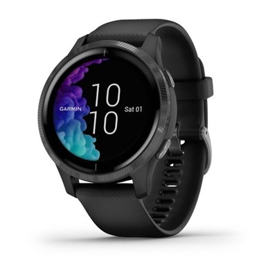 Garmin Venu Black, Gray Bezel 15526