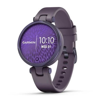 Garmin Lily Midnight Orchid Bezel, Dark Orchid Case, Silicone Band 15553