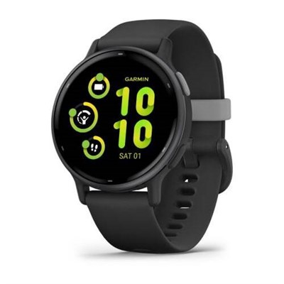 Garmin Vivoactive 5 Black, Gray Bezel и Silicone Band 15557