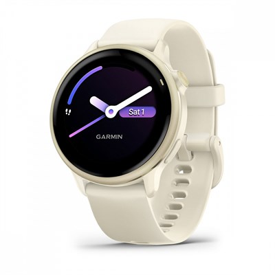 Garmin Vivoactive 6 Moon-gold, Ivory Band 15560