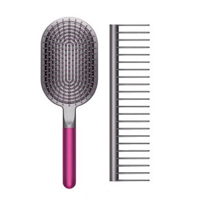 Dyson Paddle Fuchsia/Nickel+Crest (гребень) 15705
