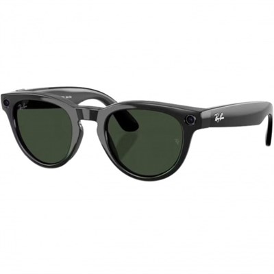 Ray-Ban Meta Gen2 Headliner Shiny Black Graphite Green Transitions 15846