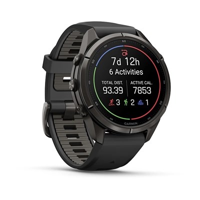 Garmin Fenix 9 Pro Amoled 51mm Carbon Gray DLC Titanium Black/Pebble Grey Silicone Band (010-04337-16) 16342