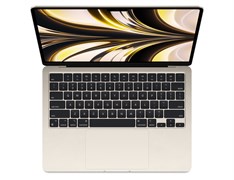 MacBook Air 13 2022, M2 (8c CPU, 10c GPU), RAM 24 ГБ, SSD 2 ТБ, Apple graphics 10-core, macOS, английская раcкладка (KB-US), Starlight (Сияющая звезда), Z15Z000MG 2121