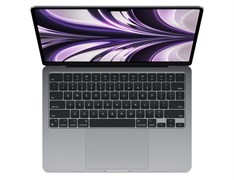 MacBook Air 13.6 2022 M2(8c CPU, 8c GPU) 8GB 256GB Apple graphics 8-core, macOS, английская раcкладка (KB-US), Space gray (Серый космос) Z15S0011P 67W