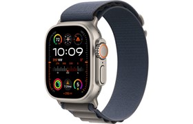 Умные часы Apple Watch Ultra 2 GPS + Cellular, 49mm Titanium Case with Blue Alpine Loop - Medium Band fits 145–190mm wrists.