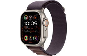 Умные часы Apple Watch Ultra 2 GPS + Cellular, 49mm Titanium Case with Indigo Alpine Loop - Small Band fits 130–160mm wrists.