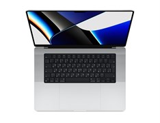 MacBook Pro 16.2 2021 M1 Pro(10c CPU, 16c GPU) 16GB 512GB Apple graphics 16-core, macOS, русская раcкладка (KB-RU), Silver (Серебристый) MK1E3RU/A