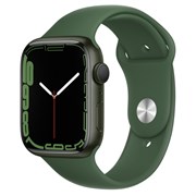 Apple Watch Series 7 45mm, Корпус из алюминия зелёного цвета • Спортивный ремешок MKN73RU