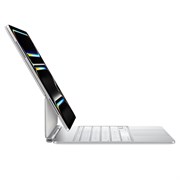 Magic клавиатура для iPad Pro 13 дюймов 2024 M4 - английская раскладка (KB-US) - White (Белая)