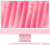 iMac 24 2024, M4 (10c CPU, 10с GPU), RAM 16 ГБ, SSD 512 ГБ, английская раcкладка (KB-US), Pink (Розовый), Part Num, Standard glass 1001052