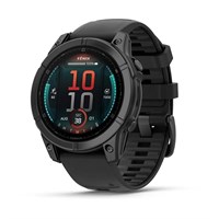 Garmin Fenix E 47 мм Amoled Slate Gray Steel, Black Silicone Band 15326