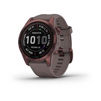 Garmin Fenix 7S Sapphire Solar 42мм Bronze Titanium, Graphite Silicone Band 15337