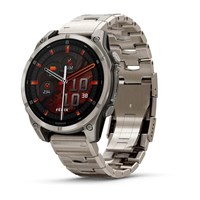Garmin Fenix 8 Sapphire Amoled 47мм Titanium, Graphite Titanium Band plus Graphite Silicone Band 15363