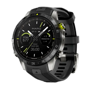 Garmin Marq Athlete (Gen2) - Titanium, Silicone Band 15373