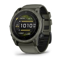 Garmin Tactix 8 AMOLED 51мм с Cerakote Coating с Applied Ballistics Ultralight, Olive oil-green 15388