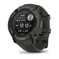 Garmin Instinct 2X 50мм Solar Black/Green 15413