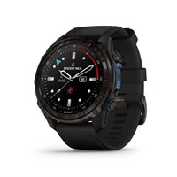 Garmin Descent MK3i 51мм, Titanium Carbon Gray DLC с Black Silicone Band 15428