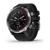 Garmin Descent MK2 Steel watch с Black Band 15440