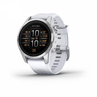 Garmin Epix Pro (Gen 2) Standart Edition 42 mm, Silver Case, White Silicone Band 15453