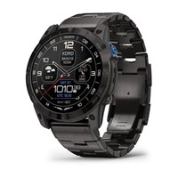 Умные авиационные часы Garmin 51мм D2™ Mach 1 Pro с Titanium Band 15462