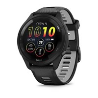 Умные часы Garmin 46 мм Forerunner 265 с Black c Black/Gray Band 15478