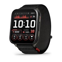 Garmin Venu X1 Black Slate Titanium, Black Nylon ComfortFit Band 15498