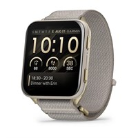 Garmin Venu X1 Gold Titanium, French Gray Band 15500