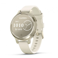 Garmin Lily 2 Active Cream/Gold, White Silicone Band 15545