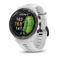Garmin Approach S70 42 mm Black Ceramic Bezel и White Band 15564
