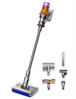 Dyson V12s Slim Absolute Detected Submarine Yellow/Nickel (с лазерной насадкой) 15658