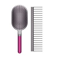 Dyson Paddle Fuchsia/Nickel+Crest (гребень) 15705